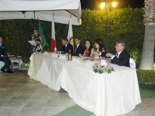 Passaggio della Campana al Rotaract.